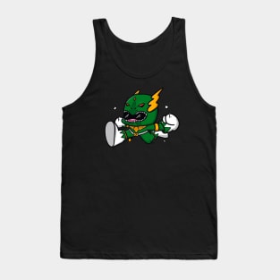 Chibi green Tank Top